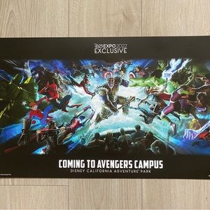 D23 Exclusive Marvel Poster